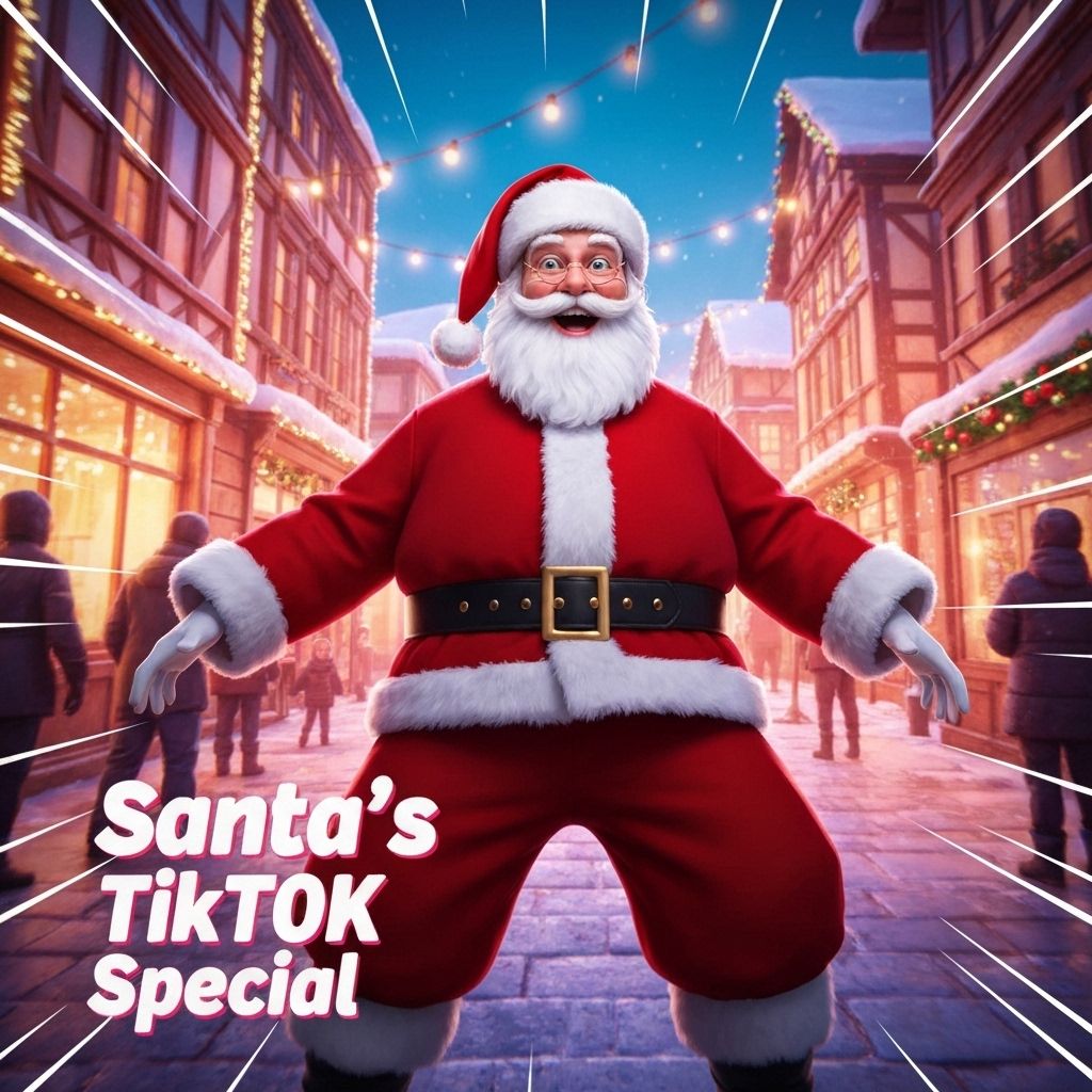 Behind the scenes at the North Pole! 🎄